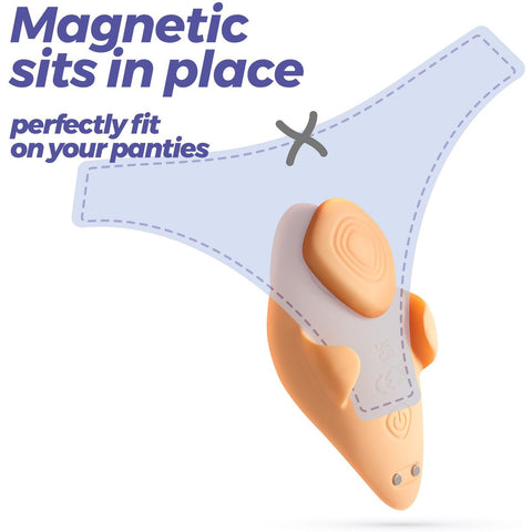 Experimente o Vibrador de Cueca ATLANTIS com 9 modos de vibração, perfeito para intensificar o prazer.