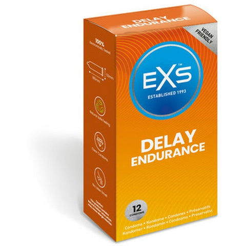 Preservativos Retardantes eXs Endurance Delay – 12 Unidades