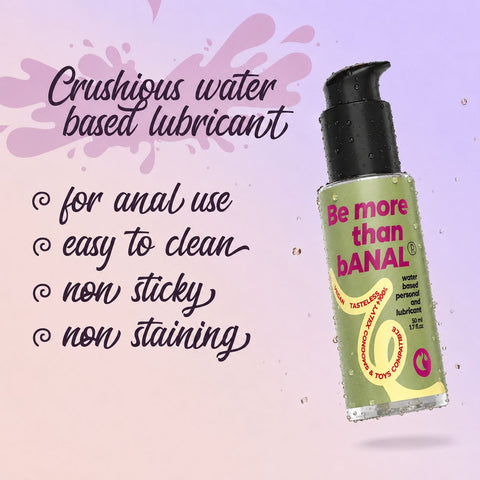 Lubrificante Anal Crushious 50ml — Deslizamento Suave