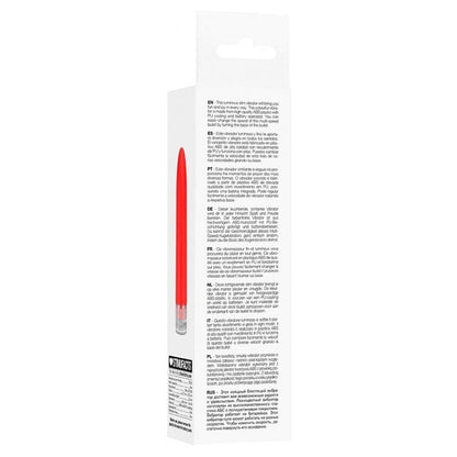 Vibrador Clássico Eleni Vermelho Super Soft 13,9cm Ø3,6cm - Vibração Regulável - Pérola SexShop