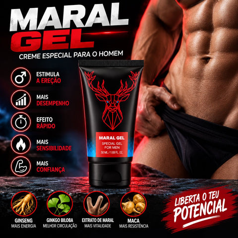 Creme Melhorar Erecção Maral Gel 50ml