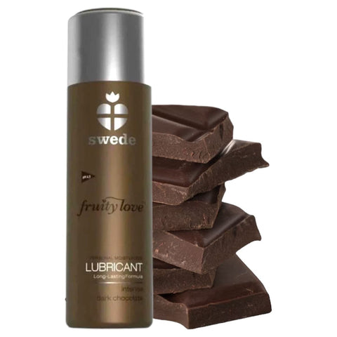 Lubrificante Fruity Love Chocolate Negro, 50ml - Lubrificação Duradoura e Saborosa  Swede   