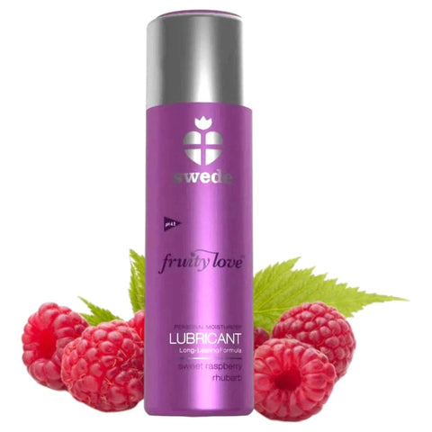 Lubrificante Fruity Love Framboesa, 50ml - Lubrificação Duradoura e Saborosa  Swede   