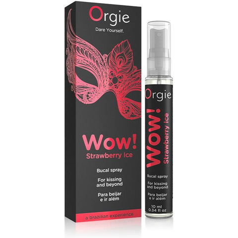 Spray Sabor Rebuçado de Morango refrescante, Wow Blowjob Orgie  Orgie   