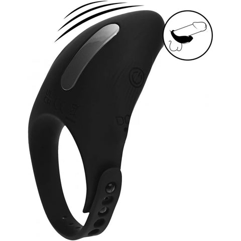 Anel Vibratório LEVELZ 3 Ajustável – Silícone + ABS com USB