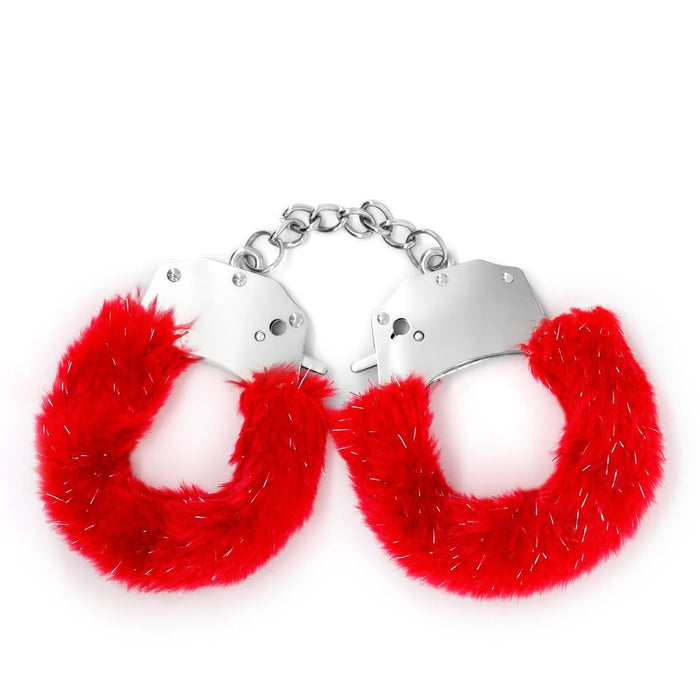 Algemas Metal com forro Vermelho Crushious