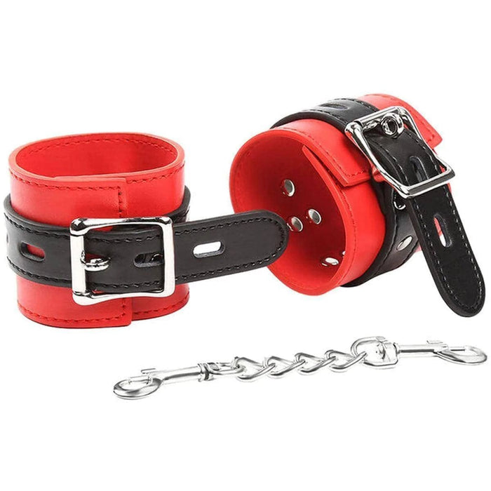 Algemas para Pulsos Vermelho Ohmama Fetish