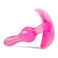 Anal Plug Curvy Rosa, 9cm Ø2.5cm  Blush Novelties   