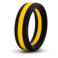 Anel Pénis Silicone Performance Go Pro Preto e Amarelo, Ø3.5cm  Blush Novelties   