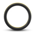 Anel Pénis Silicone Performance Go Pro Preto e Amarelo, Ø3.5cm  Blush Novelties   