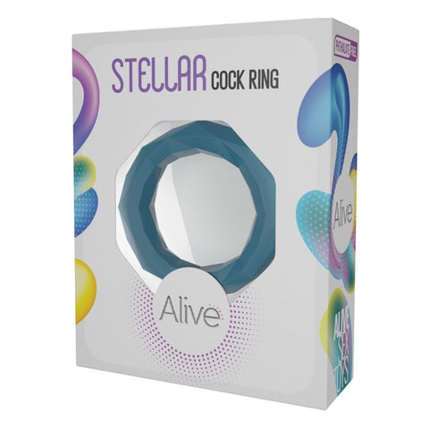 Anel Pénis Silicone Stellar, Ø3.3cm  Alive   