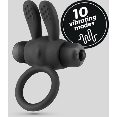 Anel Vibratório Pluto 10 Vibrações | Silicone e ABS  Crushious   