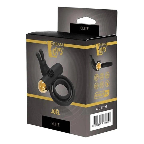 Anel Vibratório Recarregável para Pénis ELITE JOEL USB, Ø2.5cm, 10vibrações (video)  Dream Toys   