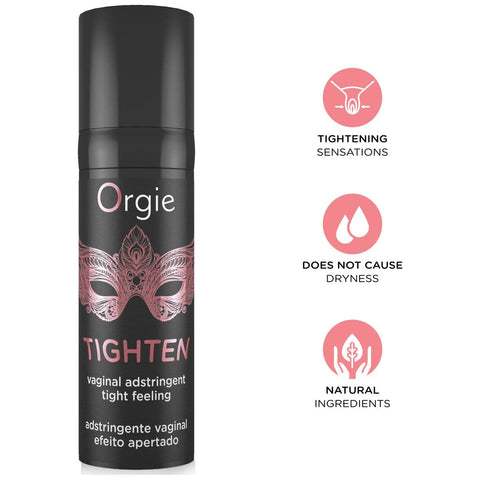 Aperto Vaginal - Gel Íntimo para Tonificar e Contrair os Músculos Vaginais (15ml)  Orgie   