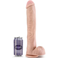 Au Naturel, Dildo Realista Daddy Baunilha, 35.5cm Ø6.3cm  Blush Novelties   