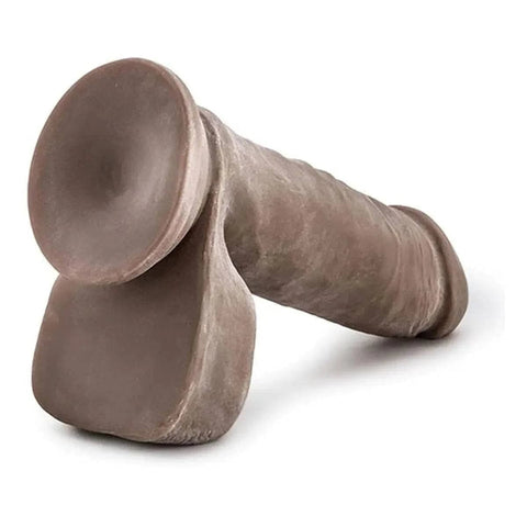 Au Naturel, Dildo Realista Sensa Feel Chocolate, 19.5cm Ø4.3cm  Blush Novelties   