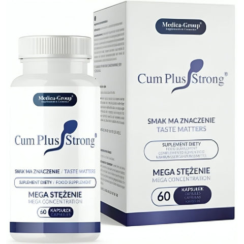 Aumento de Volume de Esperma Cum Plus Strong em Cápsulas - Pérola SexShop