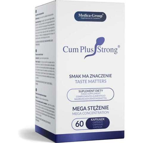 Aumento de Volume de Esperma Cum Plus Strong em Cápsulas - Pérola SexShop