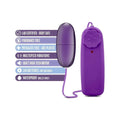 Bala Ovo Vibratório bYours Power Bullet Roxo 5.5cm Ø2.5cm, vibração regulável  Blush Novelties   