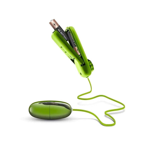 Bala Ovo Vibratório bYours Power Bullet Verde, 5.5cm Ø2.5cm, vibração regulável  Blush Novelties   