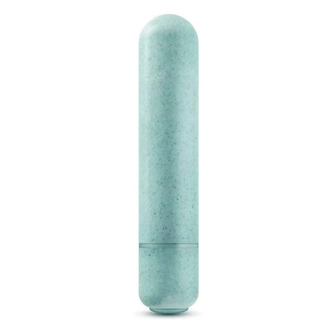 Bala Vibratória Gaia Eco Azul (Biodegradável), 8.2cm Ø1.8cm, 1vibração  Blush Novelties   