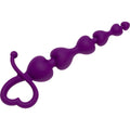 Bolas Anais 100% Silicone, Go Pearl Roxo, 18cm Ø1 a 3.1cm  Crushious   