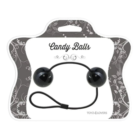 Bolas Vaginais Candy Balls Preto, Ø3cm, 60gr  Toyz4Lovers   