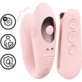 Estimulador Duplo CHARME Rosa com controlo remoto LoveLine, design elegante e estimulador duplo para ponto G e clitóris com 10 vibrações