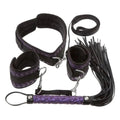 Conjunto Bad Kitty, Restraint Set 4 peças Roxo e Preto  Bad Kitty   