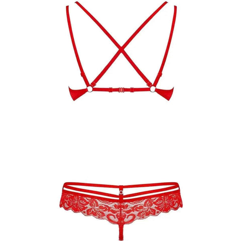 Conjunto Obsessive 860-SET Vermelho  Obsessive   