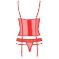 Conjunto Passion Kyouka Corset Vermelho  Passion   