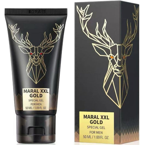 Creme Aumento do Pénis Maral XXL Gold - 50ml | Aumente Tamanho e Espessura  Maral   