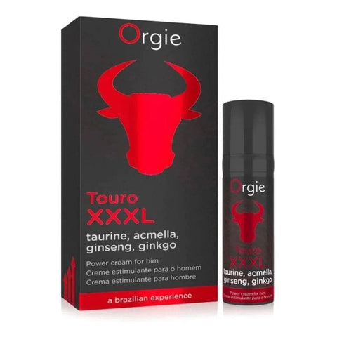 Creme Estimulante Erecção FORTE, Touro XXXL 15ml  Orgie   