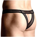 Cueca 4486 Preto Jock Strap  Softline   