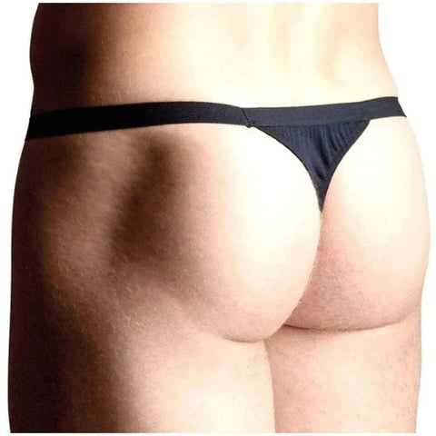 Cueca 449710 Preto com abertura frontal, Tamanho único  Softline   