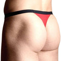 Cueca 449730 Vermelho com abertura frontal, Tamanho único  Softline   