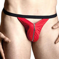 Cueca 449730 Vermelho com abertura frontal, Tamanho único  Softline   