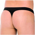 Cueca 4501 Preto com abertura frontal  Softline   