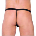 Cueca 450710 Preto com abertura frontal, Tamanho único  Softline   