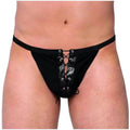 Cueca 450810 Preto com abertura frontal, Tamanho único  Softline   