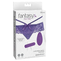 Cueca com Bala Vibratória, Crotchless Panty S-L USB, 7.2cm Ø1.9cm, 20vibrações  Pipedream   