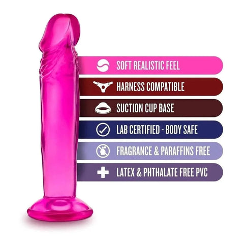 Dildo bYours Sweet n Small Rosa, 17cm Ø3.3cm  Blush Novelties   