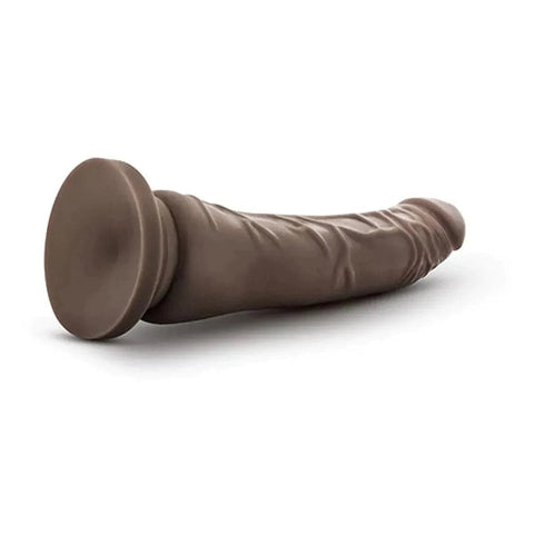 Dildo Dr. Skin Basic Chocolate, 23cm Ø4.5cm  Blush Novelties   