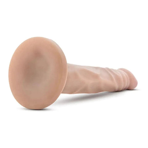 Dildo Dr. Skin Mini Cock Branco, 14cm Ø2.5cm  Blush Novelties   