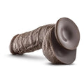 Dildo Dr. Skin Mr. D Chocolate, 22cm Ø5cm  Blush Novelties   