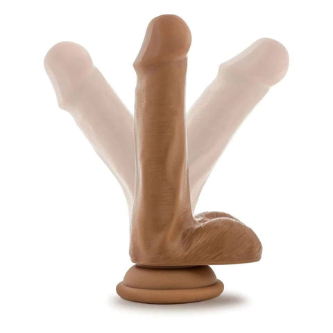 Dildo Dr.Skin Plus (macio), 16.5cm Ø3.1cm Moreno  Blush Novelties   