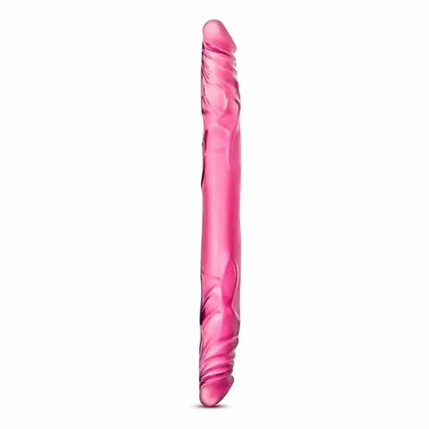 Dildo Duplo Realista bYours Rosa, 35cm Ø3.5cm  Blush Novelties   