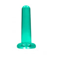 Dildo RealRock Liso Crystal Clear, 13.5cm Ø3cm  RealRock Verde  