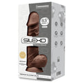 Dildo SilexD 4 Silicone Premium Chocolate 21.5cm Ø5.1cm  Silexd   