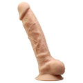 Dildo SilexD 5 Silicone Premium Baunilha 23cm Ø4.7cm  Silexd   